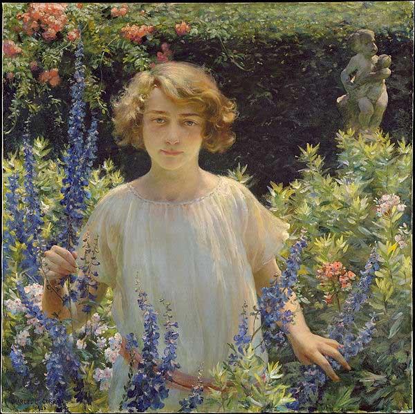 Betty Newell, Charles Courtney Curran